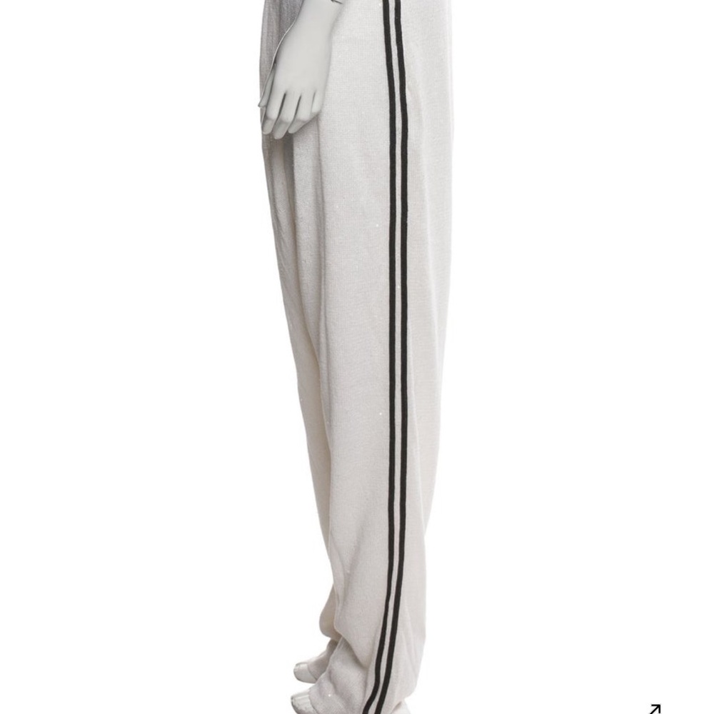 Brunello Cucinelli Cream track pants - Picture 2 of 4